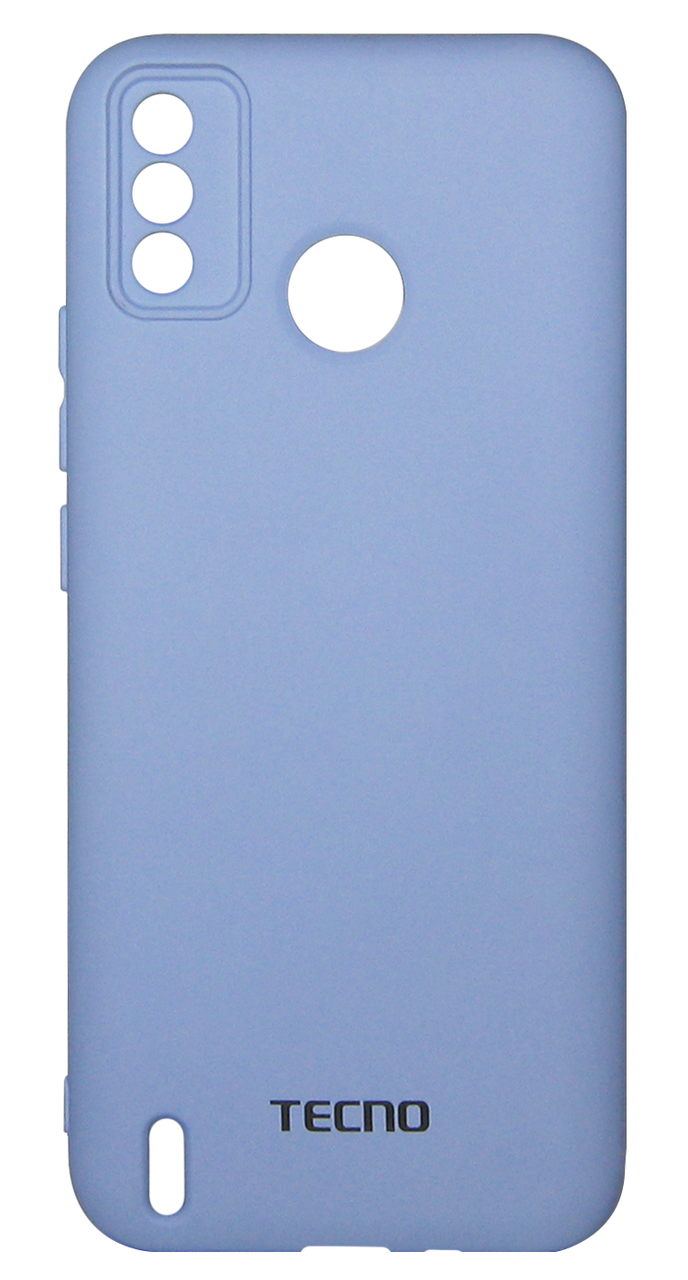 Силікон Tecno Spark 6 Go Silicone Case Світло-фіолетовий