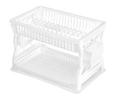 Сушка для посуду R-Plastic 2 яруси 43*29*27,5см біла