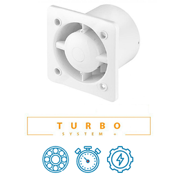 Awenta System+ Turbo(KWT100T) вентилятор витяжний побутовий