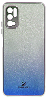 Накладка Xiaomi Redmi Note10 5G/POCO M3 Pro Glitter Glass