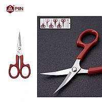 Ножиці маленькі фігурні PIN для рукоділля та аплікації крою та шиття портновські професійні швейні