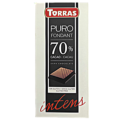 Шоколад чорний 70% Торрас Torras dark 70% 200g 18шт/ящ (Код: 00-00004914)