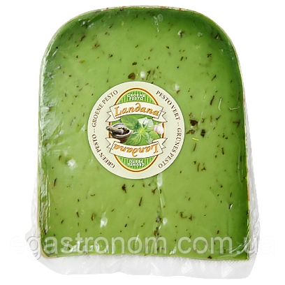 Сир зелене песто Ландана Landana green pesto 300g 16шт/ящ (Код: 00-00006365)