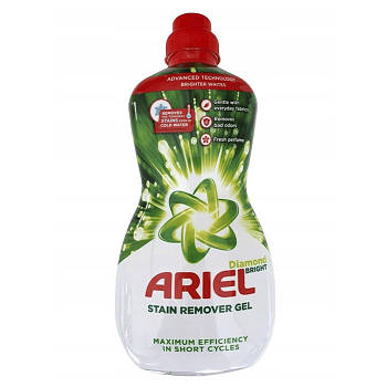 Плямовивідник гель Ariel для білого 950 мл, Іспанія, Опт