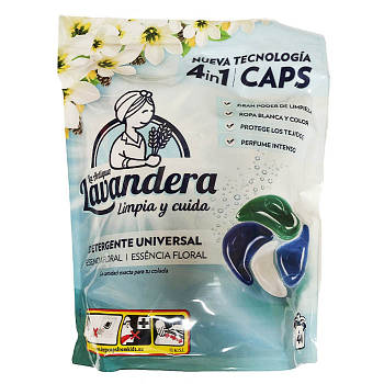 Капсули для прання Lavandera Universal flowers 4в1 46 шт