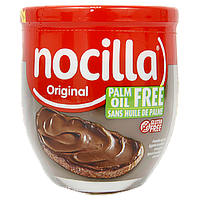 Шоколадна паста оригінальна без глютену (черв.) Носілла Nocilla original gluten free 180g 12шт/ящ (Код: