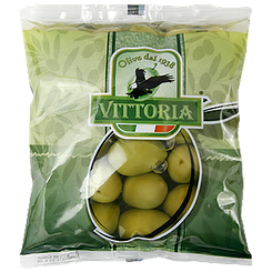 Оливки з кісточкою Вітторія Vittoria 250/450g 20шт/ящ (Код: 00-00010211)