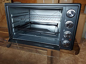 Духовка електрична Liberton LEO-651 Dark Red з грилем і конвекцією підсвічуванням 65 літрів, фото 2