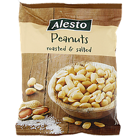 Горішки арахіс солений Алесто Alesto peanuts roasted & salted 250g 24шт/ящ (Код: 00-00010336)