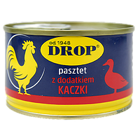 Паштет з качки Дроп Drop z kaczki 160g 20шт/ящ (Код: 00-00011966)