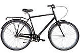Чоловічий дорожньо-міський велосипед DOROZHNIK COMFORT MALE 28"(сірий), фото 2