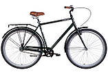 Чоловічий дорожньо-міський велосипед DOROZHNIK COMFORT MALE 28"(сірий), фото 4