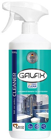 Засіб для чищення ванної кімнати та сантехніки Galax 500г