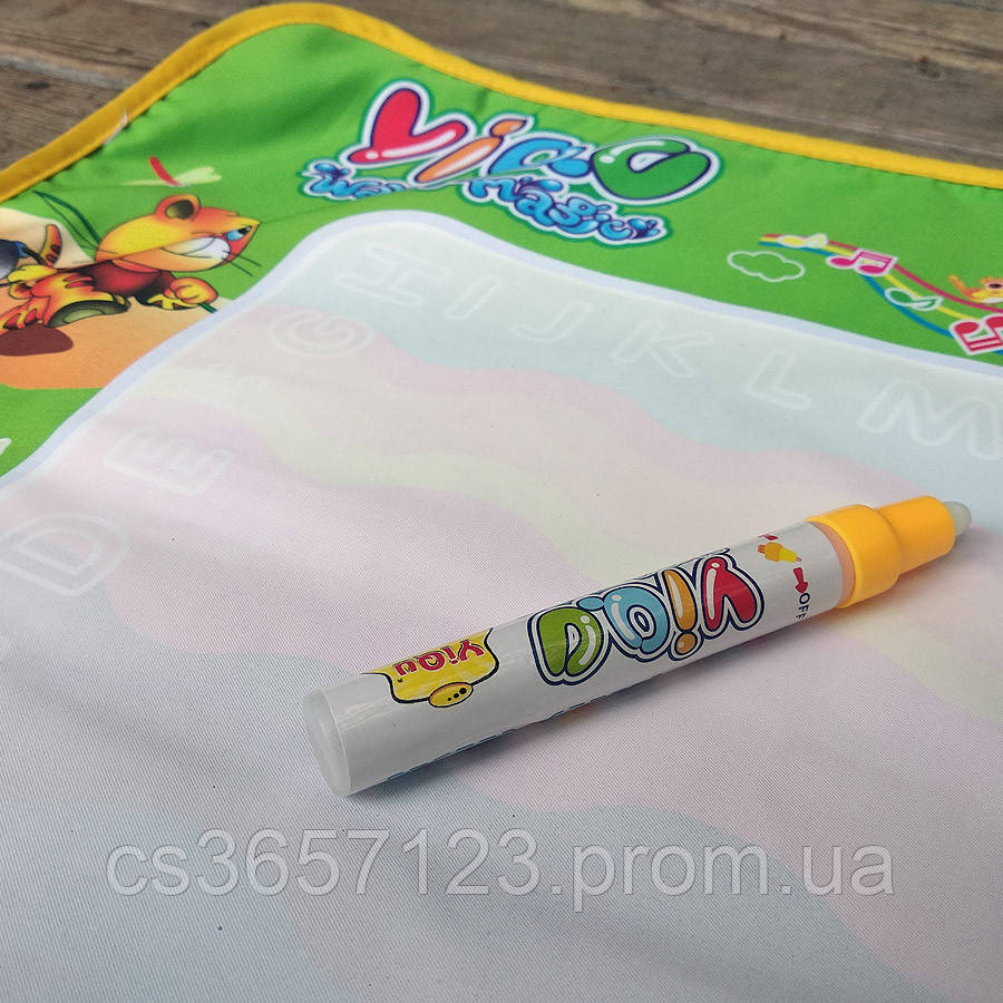 Водный коврик для рисования Aqua Magic Mat | Детский коврик для творчества - фото 8 - id-p1658216441