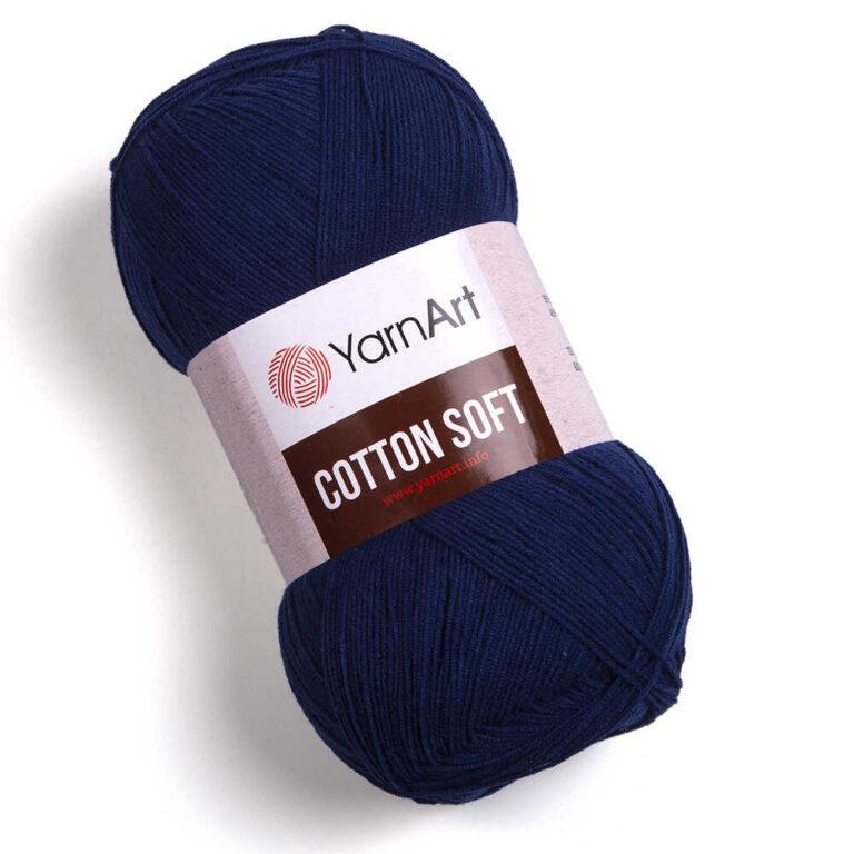 YarnArt Soft Cotton - 54 темно-синій