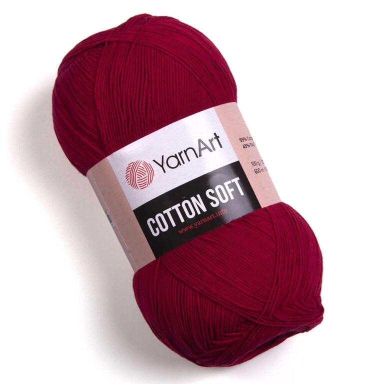 YarnArt Soft Cotton - 51 червоний
