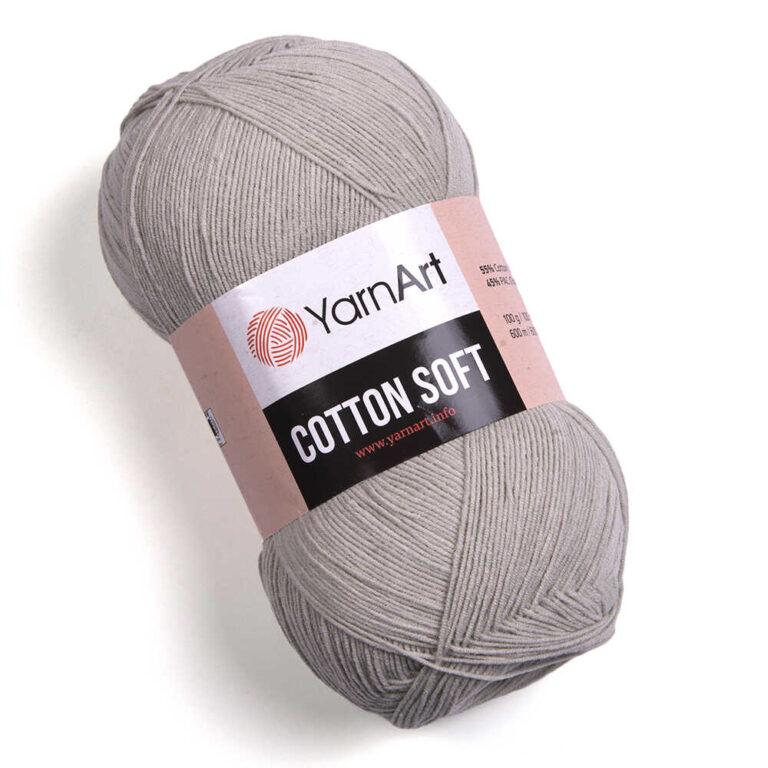 YarnArt Soft Cotton - 49 світло-сірий