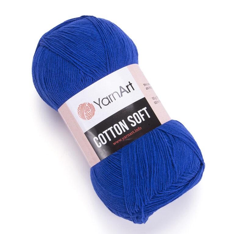 YarnArt Soft Cotton - 47 синій