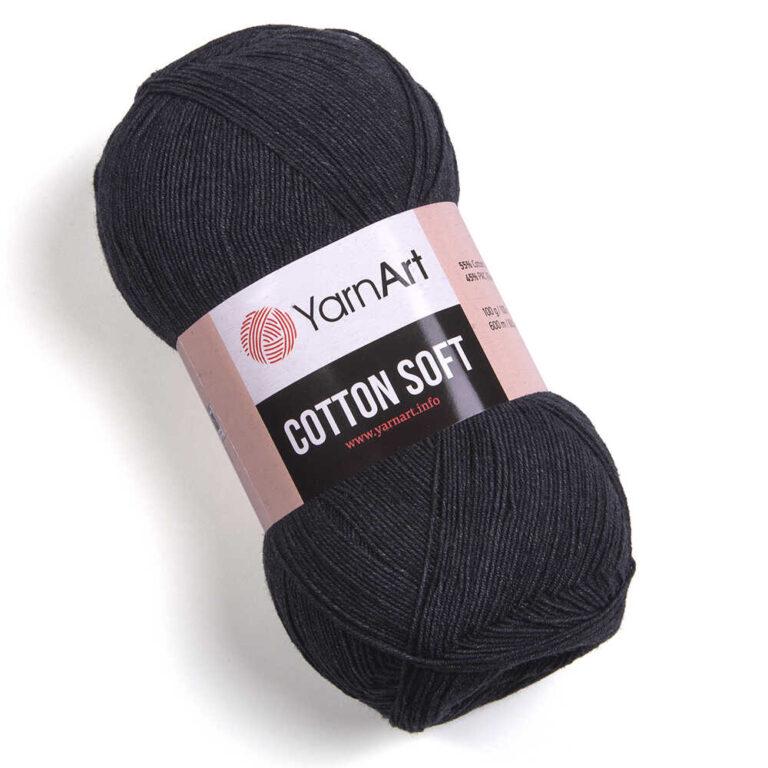 YarnArt Soft Cotton - 28 графіт