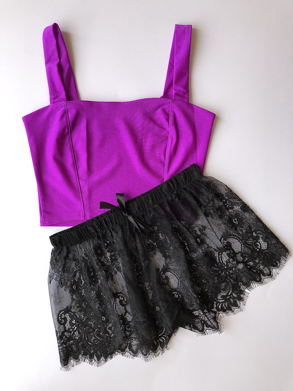 Топ і шорти, комплект піжамний.