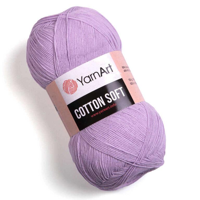 YarnArt Soft Cotton - 19 світлий бузок
