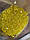 Бусини " Куб кришталевий" 10 мм, жовті 500 грамів, фото 2