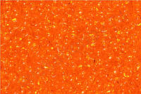 Бисер 90000 (10107) Preсiosa (Чехия) ярко-оранжевый прозрачный 25г