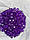 Бусини " Куб кришталевий" 10 мм, темно-фіолет 500 грамів, фото 5