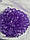 Бусини " Куб кришталевий " 10 мм, фіолет 500 грам, фото 3