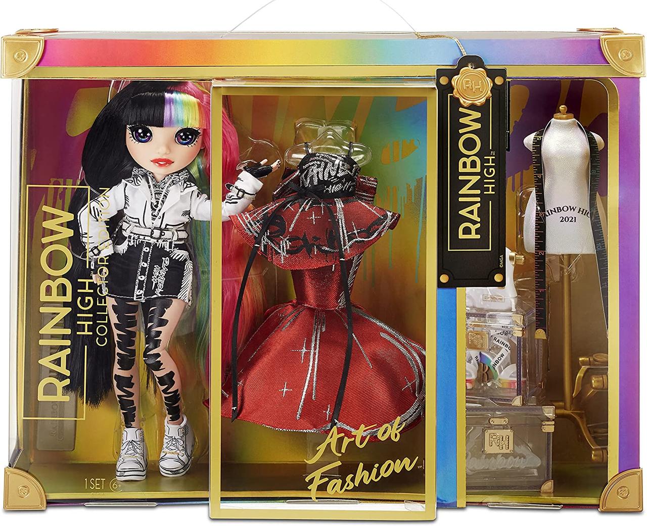 Уцінка лялька Рейнбоу Хай Дизайнер Rainbow High Jett Dawson Collector Fashion Doll