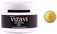 Гель для стемпінгу Vizavi Professional Stamping Gel VGS-04 золото 5 мл