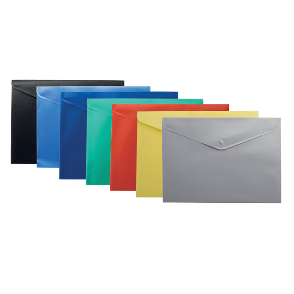 Папка-конверт A4 на кнопці BUROMAX, BM3925, фото 1