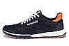 Чоловічі шкіряні кросівки Reebok Classic black чорні, фото 2