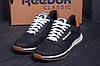 Чоловічі шкіряні кросівки Reebok Classic black чорні, фото 8