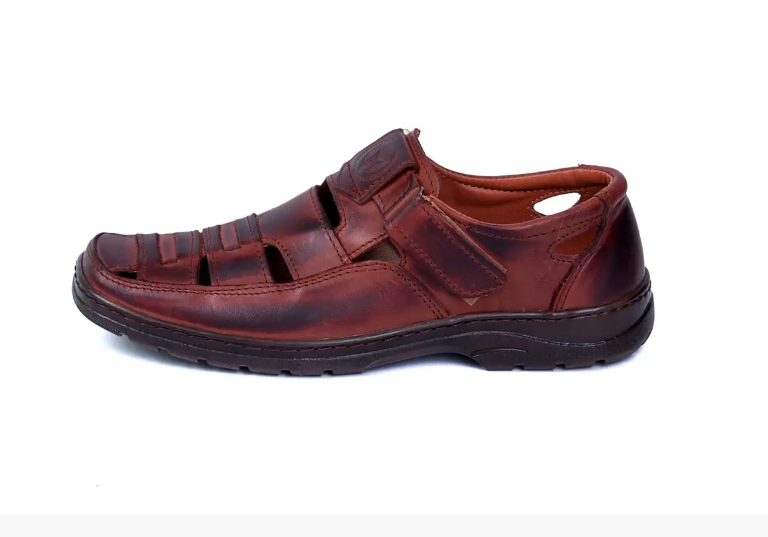 Чоловічі шкіряні літаючі туфлі Matador brown коричневі, фото 1