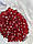 Бусини круглі " Хрустальні " 10 мм, бордовий 500 грам, фото 4