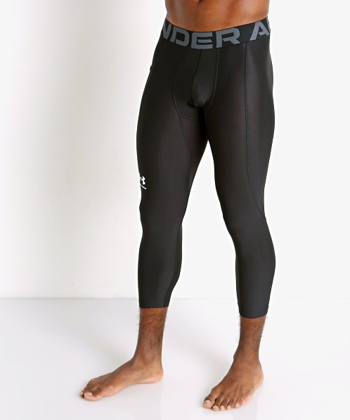 Тайтси компресійні чоловічі Under Armour Men's HeatGear® 3/4 Leggings (1361588-001)