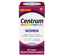 Мультивитамины для Женщин Centrum Women Multivitamin & Multimineral Supplement 65шт (США)