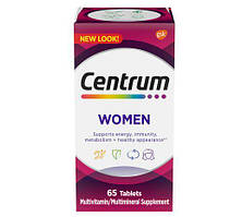 Мультивітаміни для Жінок Centrum Women Multivitamin & Multimineral Supplment 65шт (США)