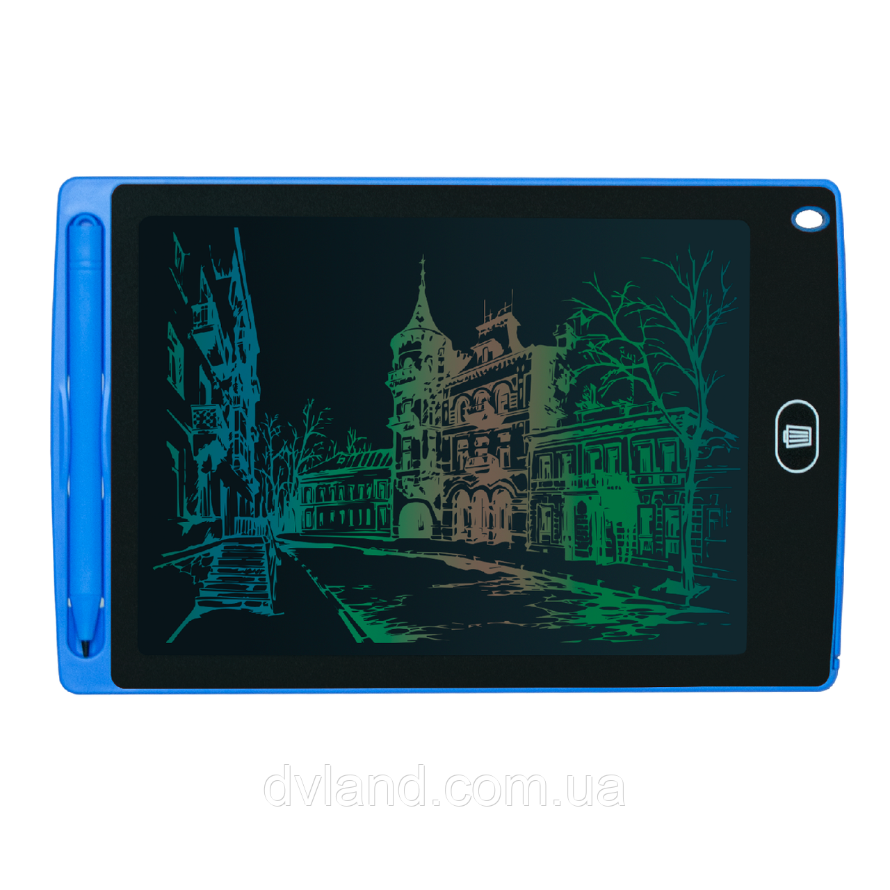 LCD-планшет для малювання DEX DWT8516 Blue 8.5" кольоровий