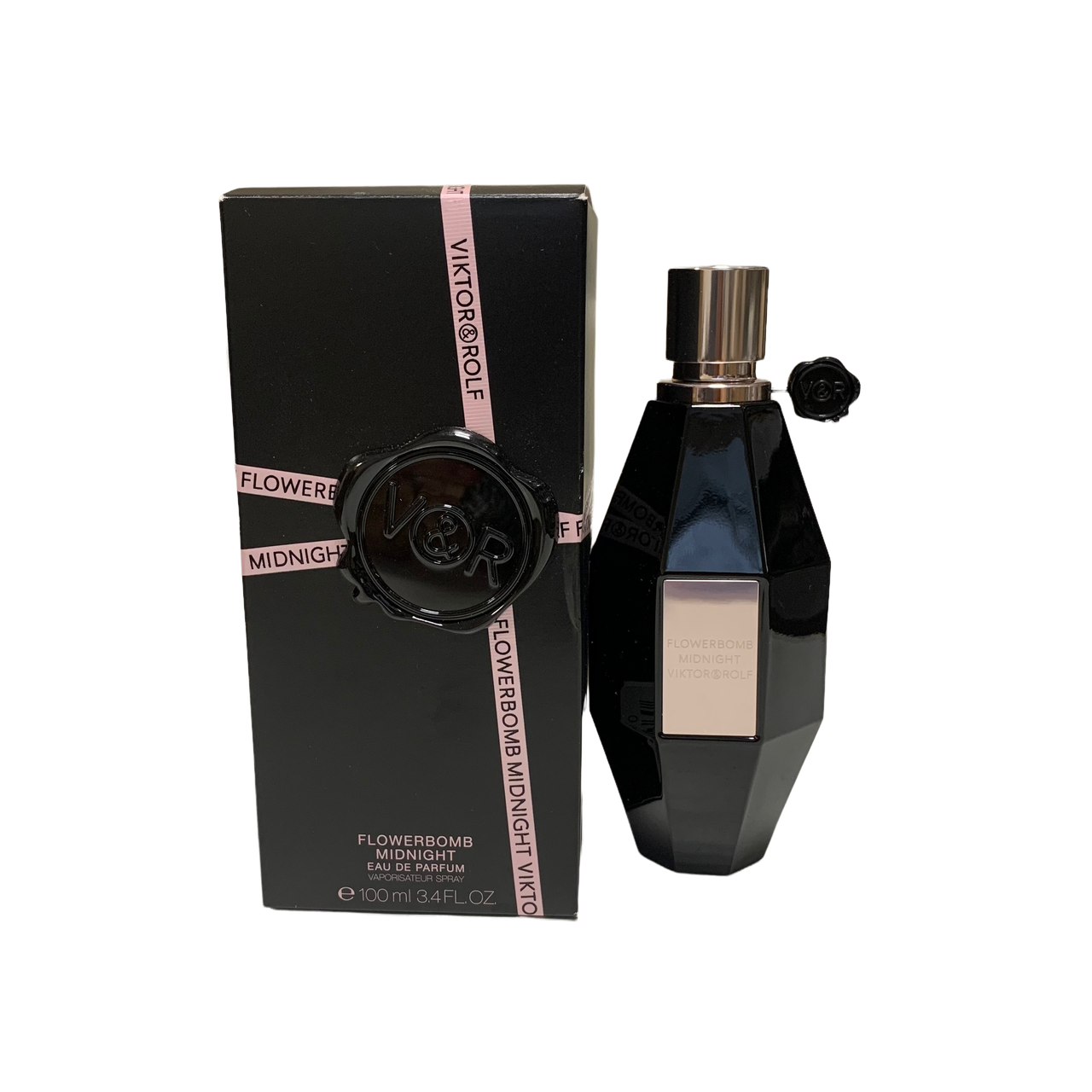 Жіноча брендова парфумована вода Viktor & Rolf Flowerbomb Midnight 100 мл тестер , квітковий аромат