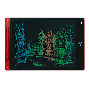 LCD-планшет для малювання DEX DWT1216 Red 12" кольоровий, фото 2