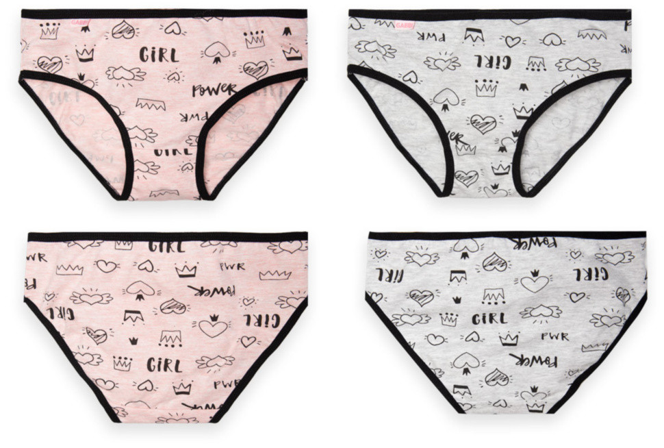 Труси-бікіні дитячі для дівчинки Gabbi TRD-22-5 (4 шт) р. 36