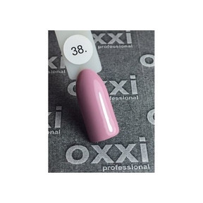Гель-лак Oxxi 038 світлий лілово-рожевий, емаль, 10мл