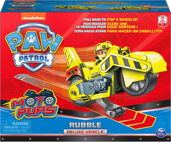 Paw patrol pull best sale back
