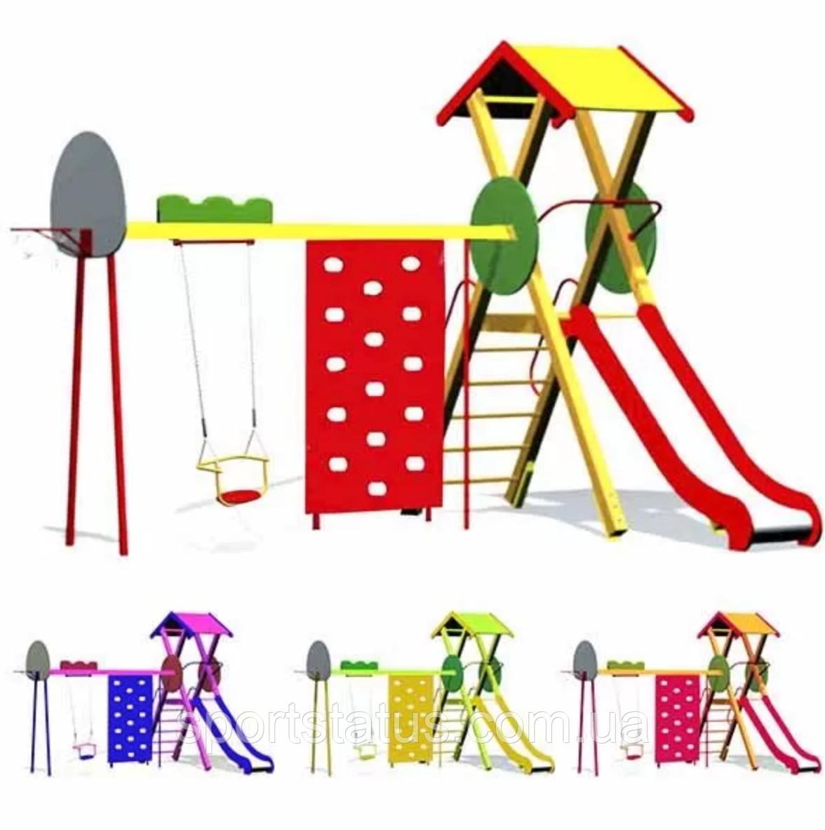 Дитячий майданчик ужик 3