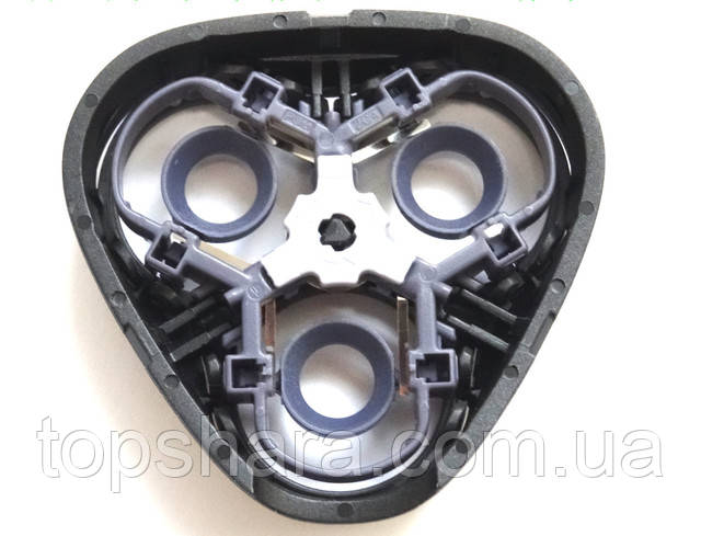 Рамка роторів з фіксатором електробритви Philips HQ6990, HQ6996, HQ6976, HQ6970, HQ6946