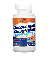 Glucosamine Chondroitin Complex Plus MSM - 120 таблеток - 21st Century (Глюкозамин Хондроитин МСМ 21 Сенчури)