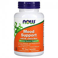 Підтримка нервової системи Mood Support 90 капс від стресу депресії Now Foods