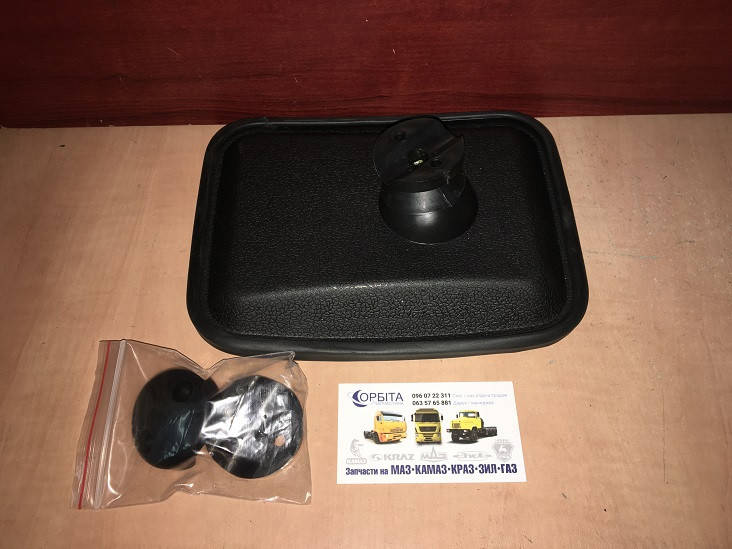 DK-5029 Зеркало боковое МАЗ КАМАЗ V2 225x170, крепление champion